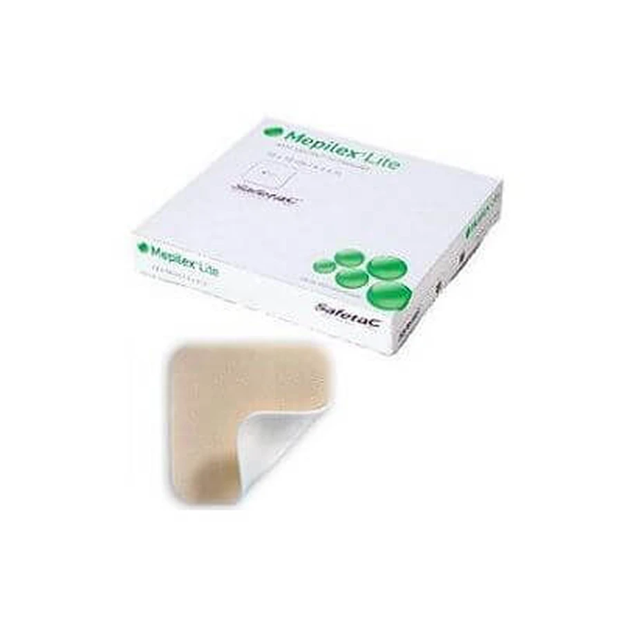 Mepilex lite pansement en mousse de polyuréthane 10x10 cm 5 pièces