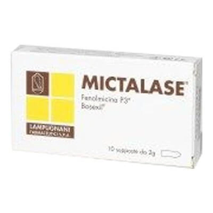 Mictalase 10 supozitoare 2 g