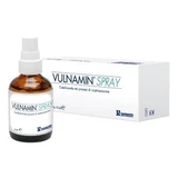 Vulnamin spray Frasco de vidrio de 30 ml con dosificador pulsador
