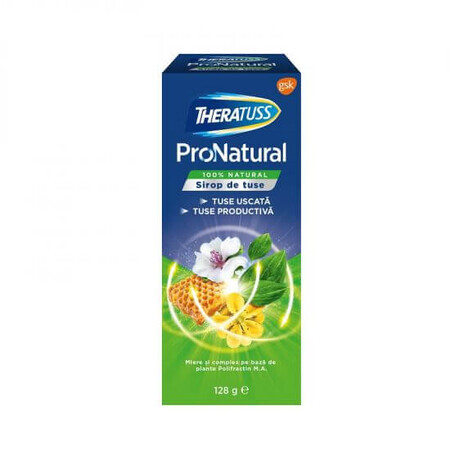 Theratuss ProNatural Jarabe para la Tos, 128 g, Gsk