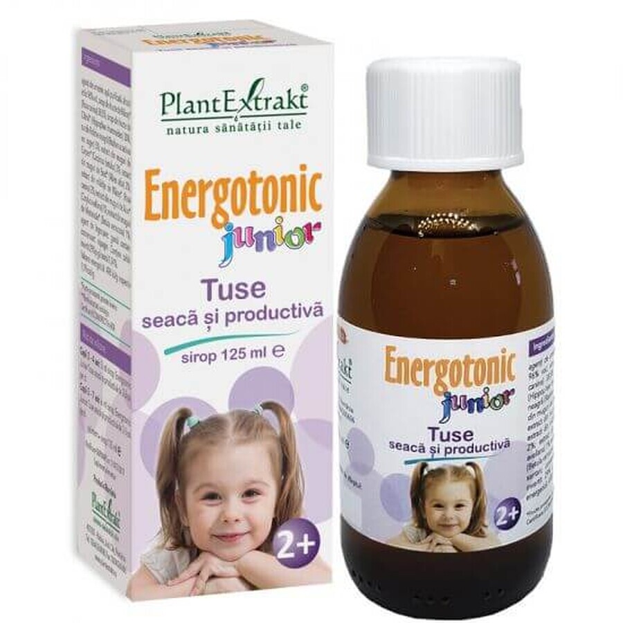 Energotonic Junior Jarabe para la Tos, 125 ml, Plant Extrakt