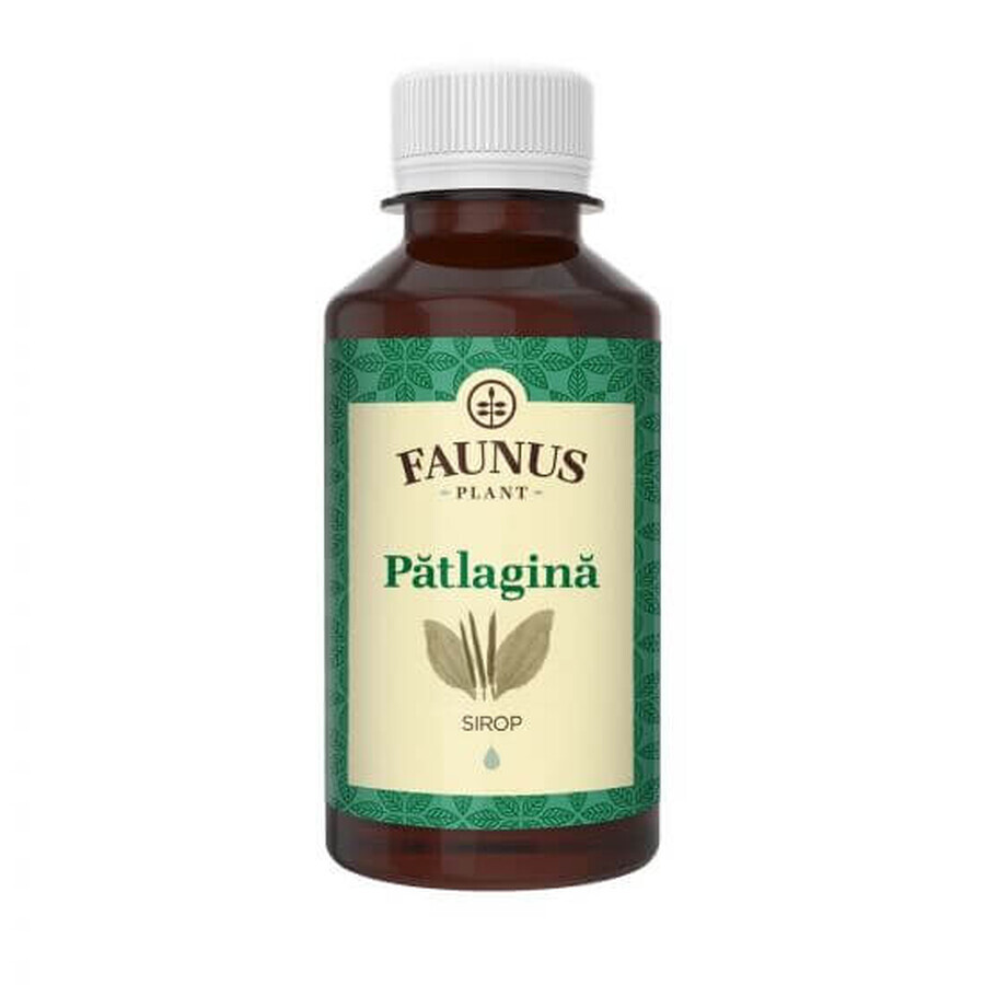 Patlagine Sirup, 200ml, Faunus Pflanze