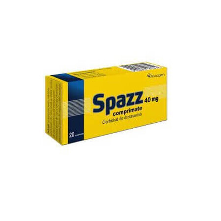 Spazz 40mg, 20 comprimés, Alvogen