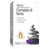 Complejo B Forte, 100 comprimidos, Alevia