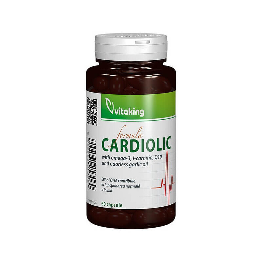 Cardiac Heart Complex, 60 cápsulas de gelatina, Vitaking