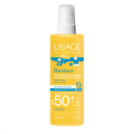 Spray solar con SPF 50+ para niños Bariesun, 200 ml, Uriage