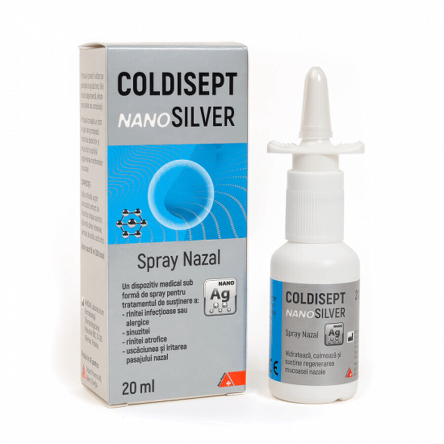 Coldisept NanoSilver Spray Nasal, 20 ml, Arkona