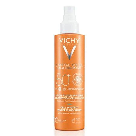 Spray protector SPF 50+ Capital Soleil, 200 ml, Vichy