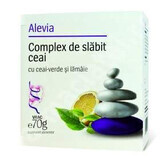 Slimming complex green tea and lemon, 70 g, Alevia