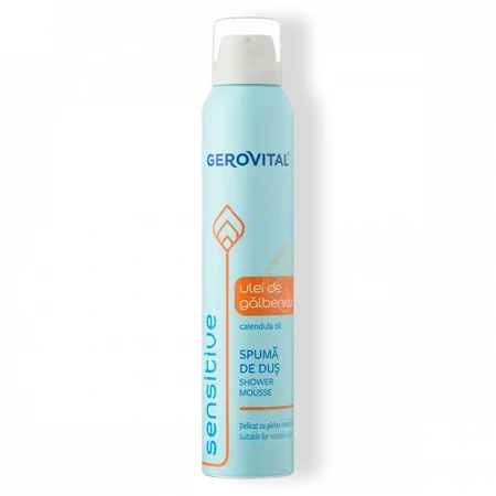 Espuma de ducha Sensitive, 200 ml, Gerovital