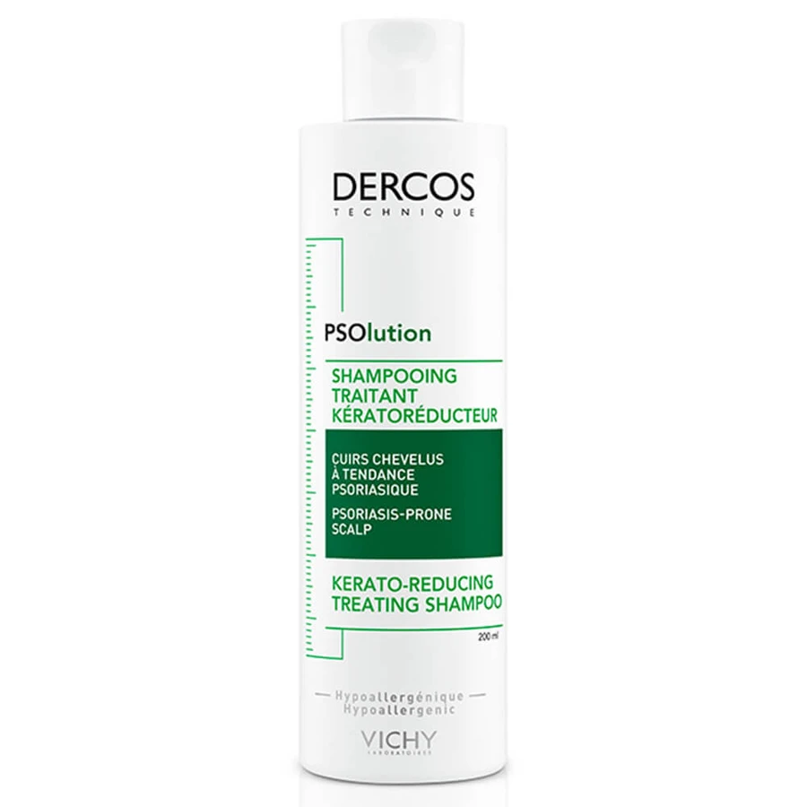 Vichy Dercos PSOlution Shampoo Trattante Riducente Cherato Capelli Normali/Grassi 200ml