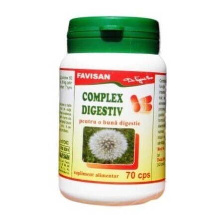 Digestiv Complex, 70 cápsulas, Favisan