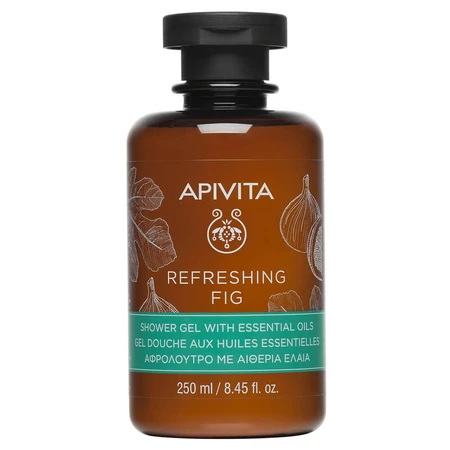 Apivita Refresing Fig Shower Gel with Aloe & Fig 250ml