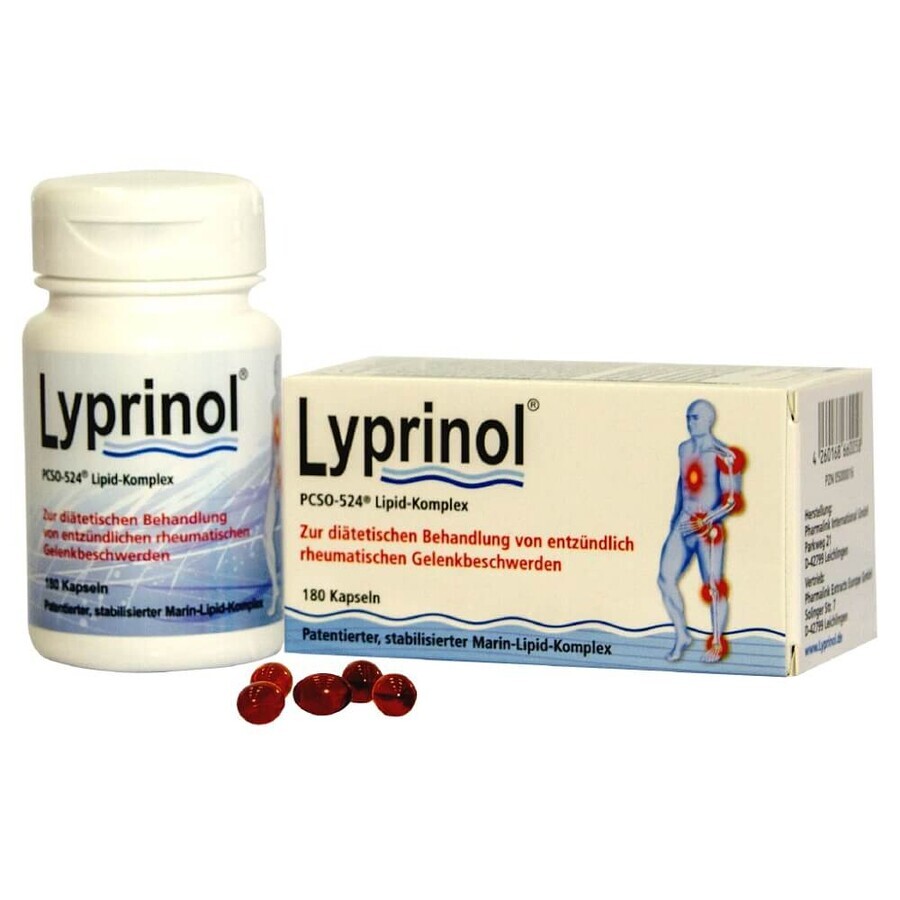 Lyprinol complejo de lípidos marinos, 180 cápsulas, Pharmalink