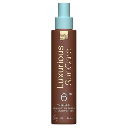 Luksusowy olejek do opalania SunCare SPF6 200ml: ceny i cechy