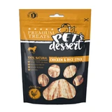PET'S DESSERT Stick, XS-XL, Pollo y Arroz, bolsa de recompensa sin cereales perros, 80g