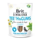 BRIT Dental Stick Teeth &amp; Gums Mușetel și Salvie, XS-XL, punguță recompense funcționale câini, sensibilități dentare, 120g
