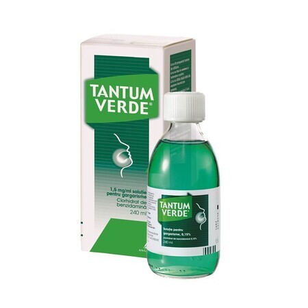 Tantum solución verde, 240 ml, Angelini