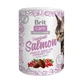 BRIT Care Snack Superfruits, Salmone e Albicocche, ricompensa senza cereali per gatti sterilizzati, 100g