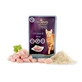NUEVO Sterilized, Pollo y Arroz, sobre de comida húmeda para gatos esterilizados, (paté), 85g