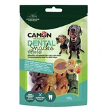 CAMON Dental Dental Snack Mix Veggie Bells, XS-XL, Sweet Potato and Fruit, 100g