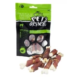 PET'S DESSERT Bone & Duck, XS-XL, Duck, grain free, reward pouch, dogs, 80g