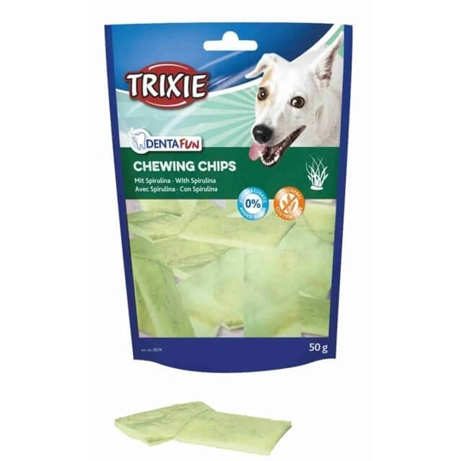 Dog Rewards Denta Fun Chips con Spirulina 50 g