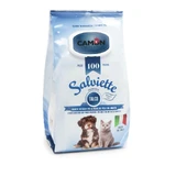 CAMON, wet wipes for dogs and cats, Talc, 100pcs
