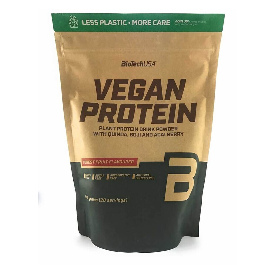 Complejo proteico vegano, 500 g, BioTech USA