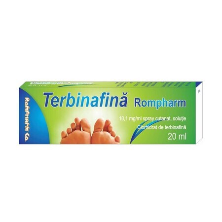 Terbinafina aerosol 10,1mg/ml, 20 ml, Rompharm