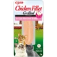 INABA Ciao Fillet, Poulet et Crevettes, nourriture pour chats sans céréales, (en sauce), 25g
