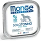MONGE Monoprotein, XS-XL, Ton, tăviță hrană umedă monoproteică fără cereale câini, (pate), 150g