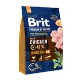 BRIT Premium By Nature Senior Kleine en Middelgrote rassen, S-M, Kip, droogvoer voor senior honden, 3kg