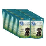 4DOG Junior, XS-XL, Kip, zakje natvoer voor junior honden, (in saus), bax, 100g x 24st