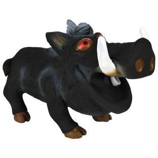 Trixie, zabawka z dzika dla psów, z oryginalnym dźwiękiem, lateks, 18 cm, wielokolorowa