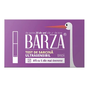 Test de embarazo ultrasensible, Barza