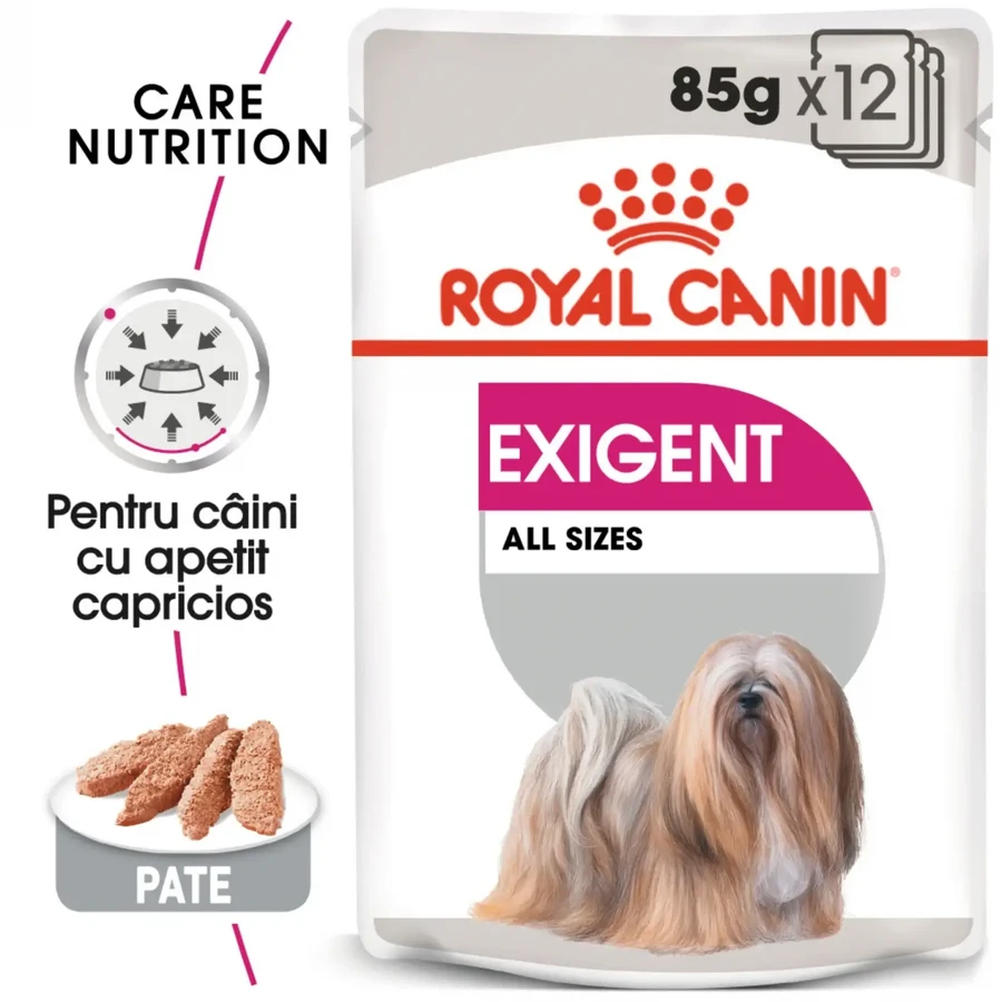 ROYAL CANIN ROYAL CANIN Exigent Adult wet food for dogs with fussy appetite (pate), 85g