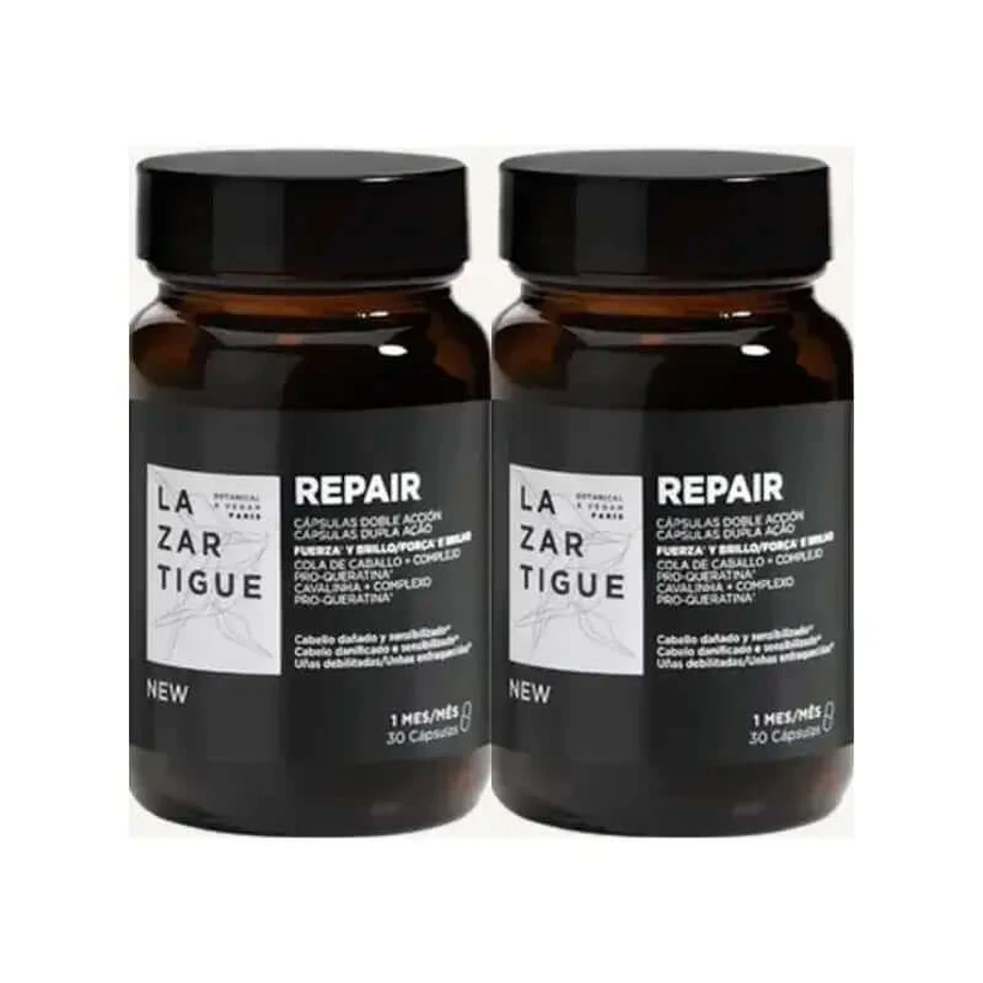 Capsule riparatrici Lazartigue, confezione da 2 x 30 ml