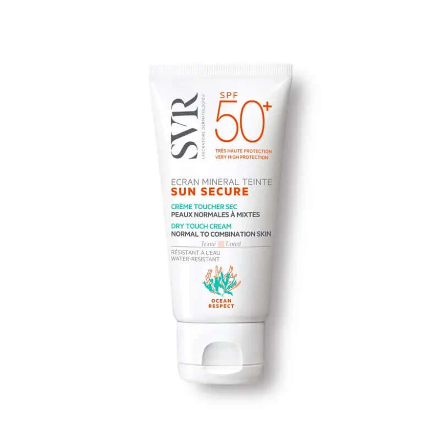 SVR Sun Secure Écran Mineral Teinté SPF 50 Normal Peau mixte 50 ml