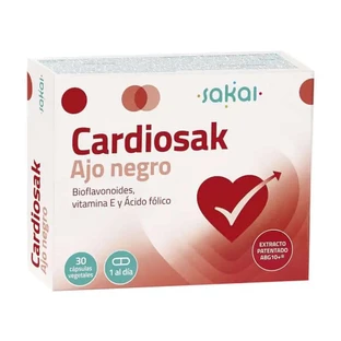 Sakai Cardiosak Schwarzer Knoblauch , 30 Kapseln