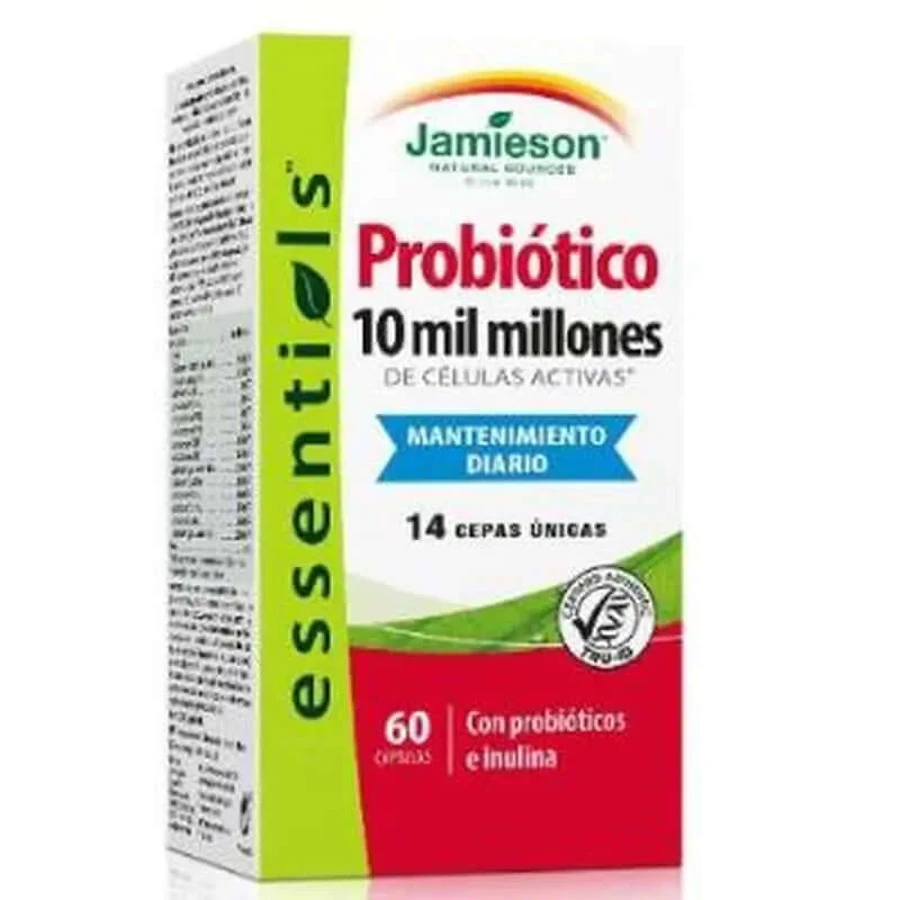 Jamieson Probiotyk 10 miliardów, 60 kapsułek: ceny i cechy