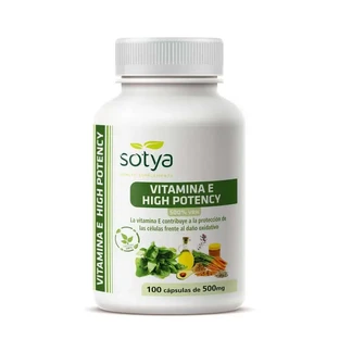 Sotya Vitamin E High Potency , 100 capsule de 500 mg