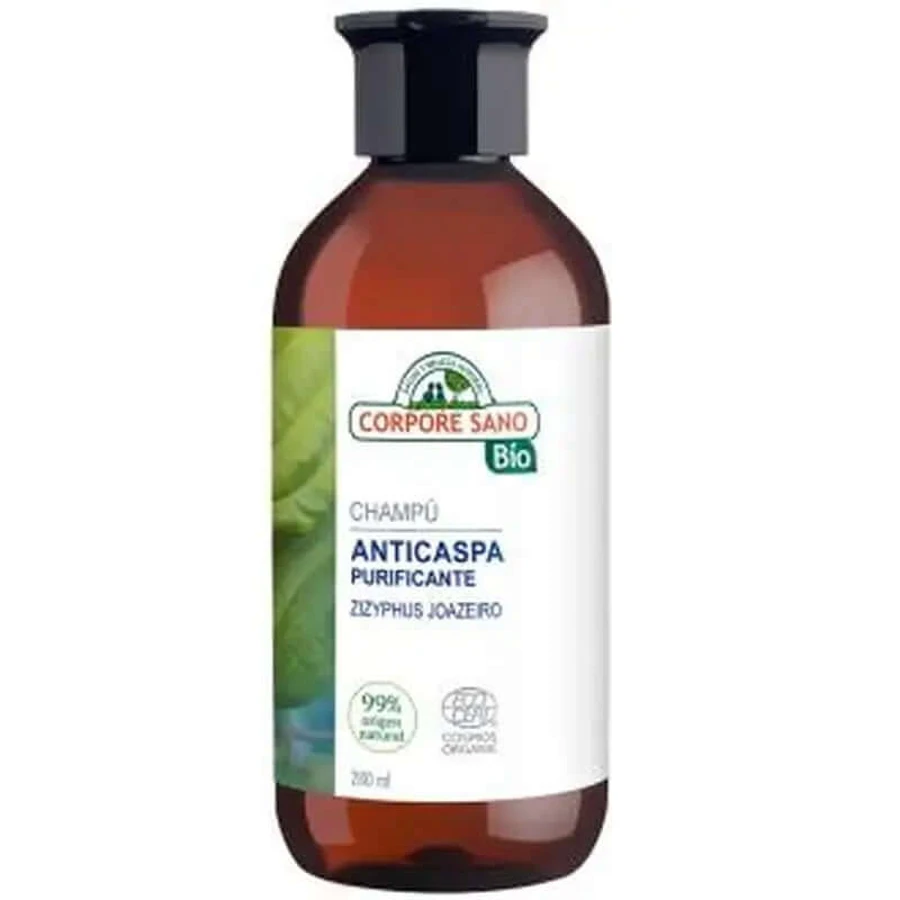 Șampon anti-mătreață Corpore Sano Zizyphus Ecocert 300Ml