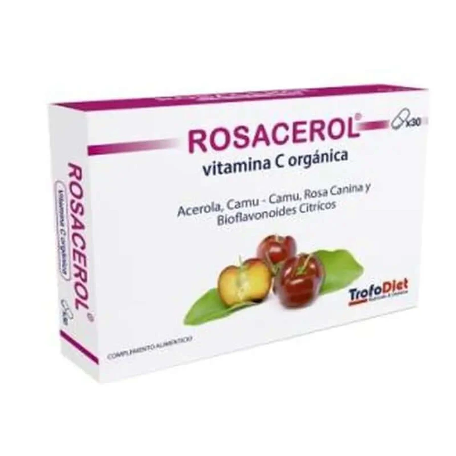 Trofodiet Rosacerol Vitamine C Bio, 30 gélules