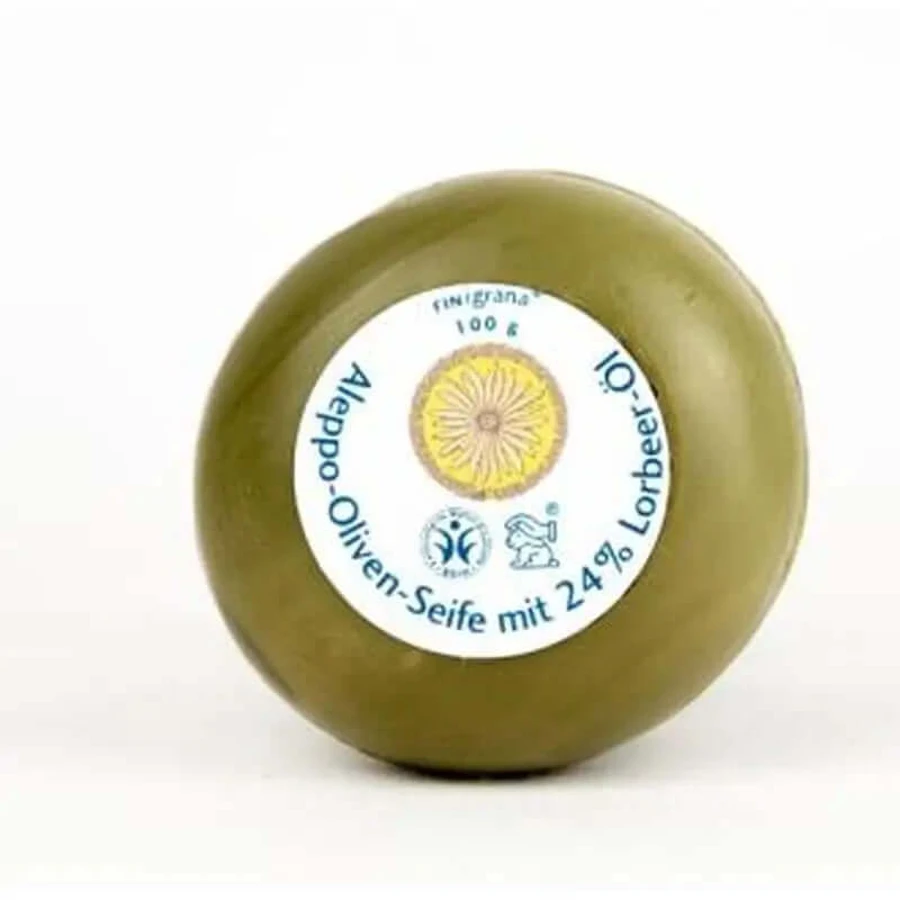 Savon Du Midi Aleppo Zeep Bars 24%+Laurel 100Gr. Bio