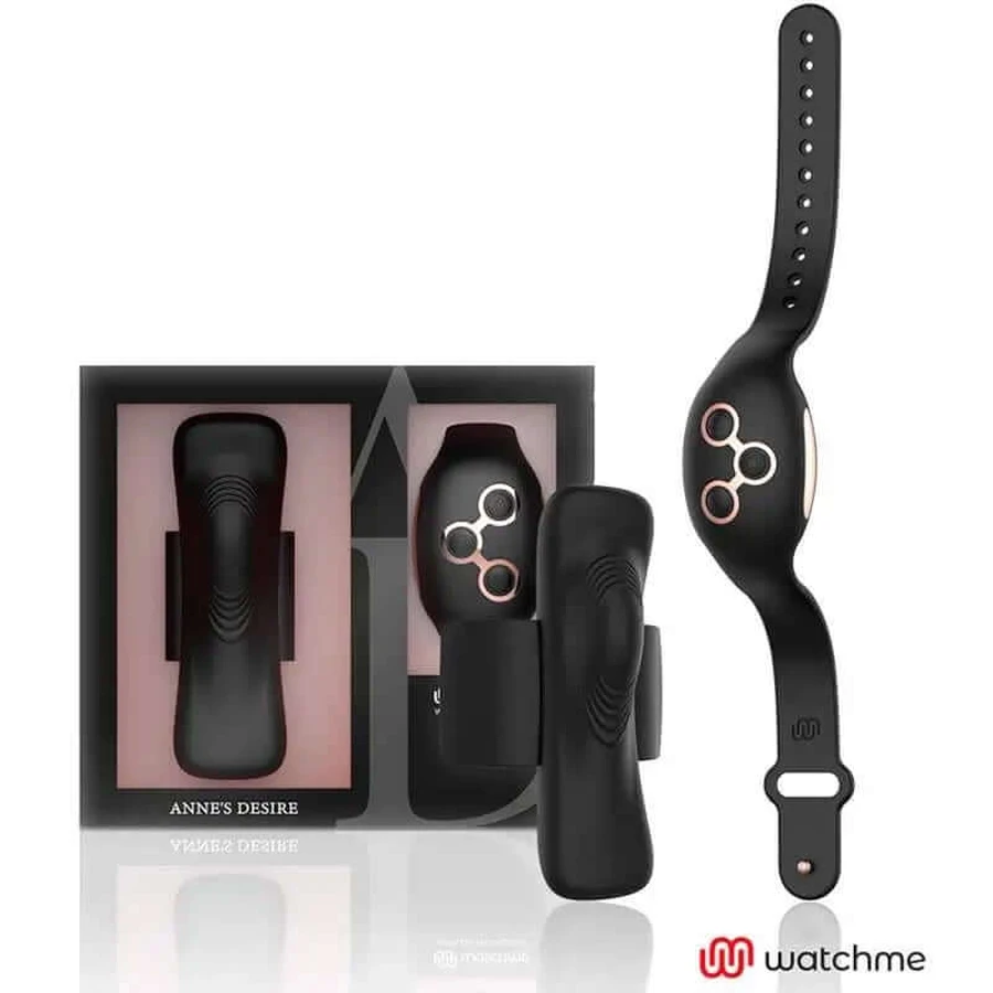 Anne'S Desire Pleasure Pantyhose Watchme Nero/Oro Tecnologia