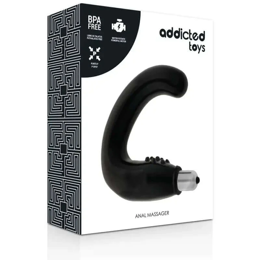 Addicted Toys Anal Massager Noir