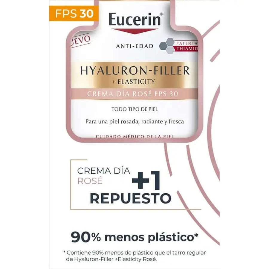 Eucerin Anti-Aging Pack Rosé Fps 30, 50 ml + uzupełnienie, 50 ml: ceny i cechy