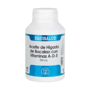 Equisalud Dorschleberöl mit Vit. A, D und E 180 Kapseln