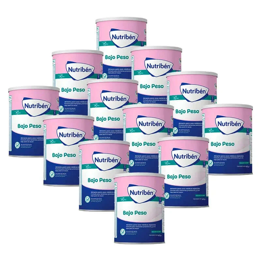 Nutribén Laag Gewicht Melk, 12 X 400 gr.